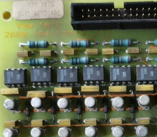 برد مدار l/0 مدل YXM187C ABB 3ASD489304A1