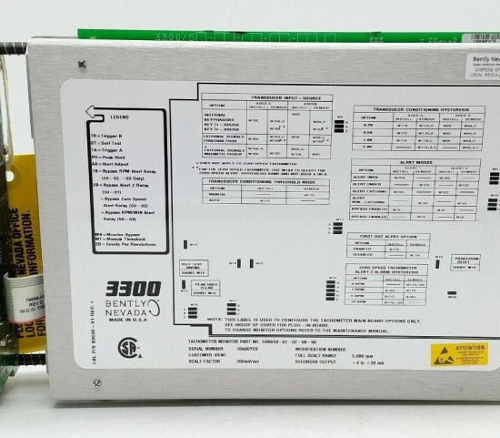 bently nevada 3300 / 50-02-02-00-00