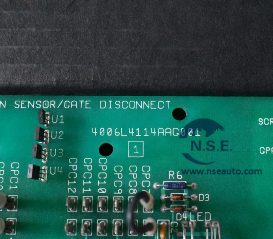 برد مدار چاپی قطع کننده گیت سنسور هدایت GE 4006L4114AAG001