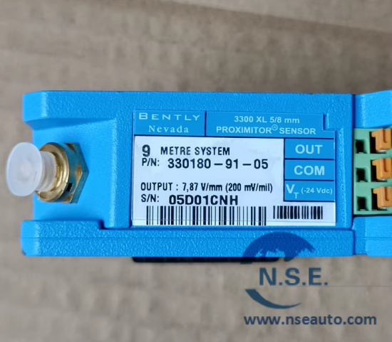 سنسور مجاورتی ۵۸ میلی‌متری Bently Nevada 330180-91-05 3300XL
