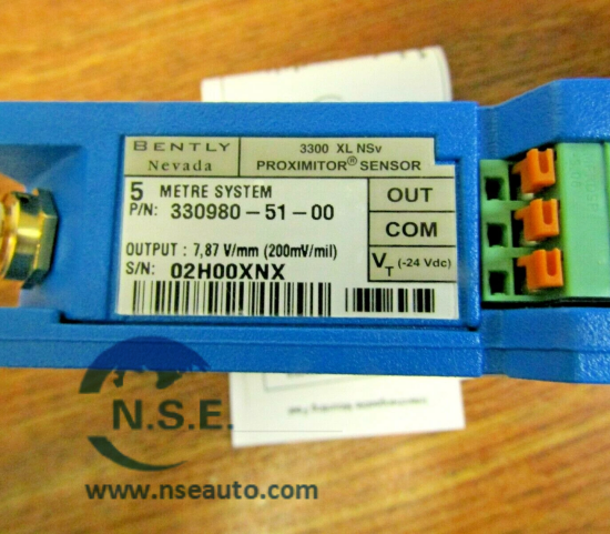 سنسور مجاورتی Bently Nevada 330980-51-00 3300 XL NSV