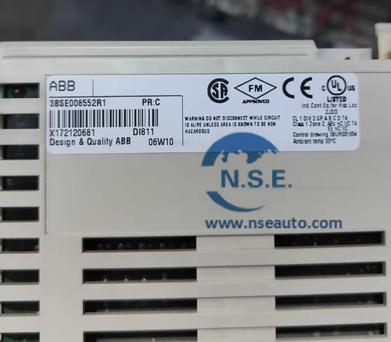 ماژول ورودی دیجیتال ABB 3BSE008552R1 DI811