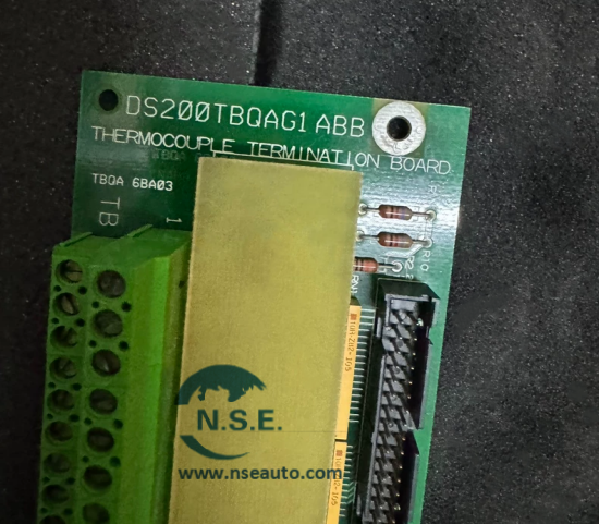 GE ماژول پایانه‌سازی ترموکوپل DS200TBQAG1A