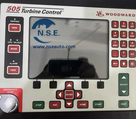 Woodward 8200-1312 سیستم کنترل توربین گاورنر دیجیتال